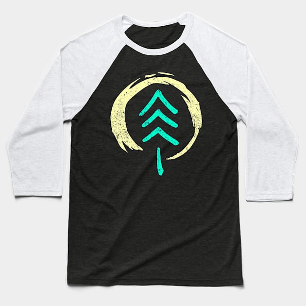 Forest Baseball T-Shirt by Bongonation